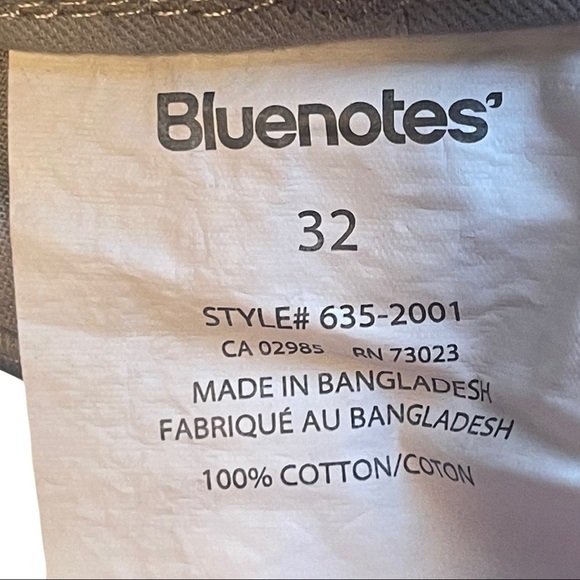 Bluenotes Grey Cotton Cargo Shorts Pockets Classic Men's Size 32 NWT 884 - Picture 15 of 16